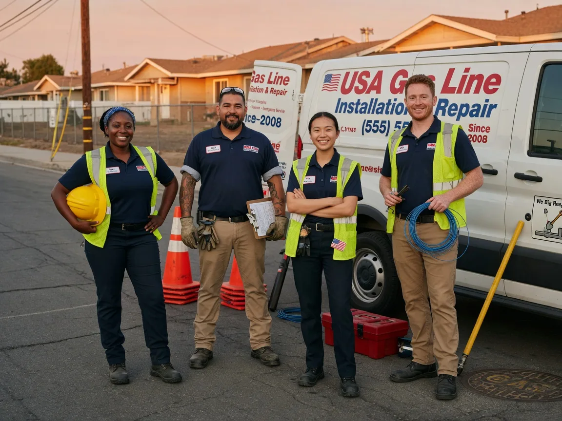 Gas Line Installation company in Dumont, IA